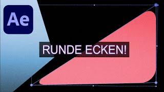 After Effects  - Dreieck mit runden Ecken blitzschnell gemacht. TOPTIPP