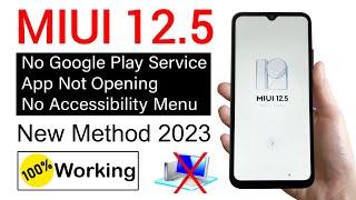 All Xiaomi FRP BYPASS No Google Play Services - 2023 Latest Update  MIUI 12.5 without pc