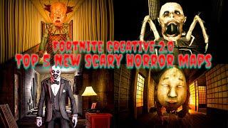 Top 5 New Scary Horror Maps Fortnite Creative 2.0 Chapter 4 Season 4 Map Codes In Description