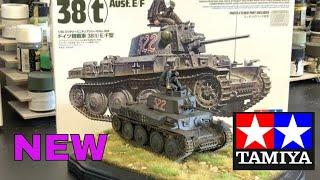 Building the New Tamiya 135 38t plastic model kit