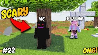  i Became A Hulalalla To Troll My Cute Girlfriend in Minecraft  Hindi  #22