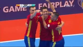 Spain v Kazakhstan  FIFA Futsal World Cup 2016  Match Highlights