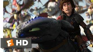 How to Train Your Dragon 2 2014 - Toothless vs. The Bewilderbeast Scene 1010  Movieclips