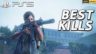 The Last of Us 2 PS5 - Best Kills 6  Grounded   4k 60FPS