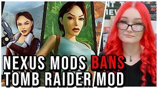 Nexus Mods BANS Tomb Raider Content Warning Removal Mod Their Activism Continues To RUIN Modding