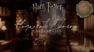 Study at the Hogwarts Library˖°Pomodoro 255 2 hours️Harry Potter inspired
