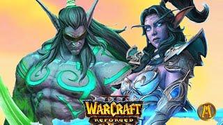 Tyrandes Death & Hunt for Illidan 2020 - All Cutscenes Warcraft 3 Reforged