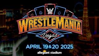 WrestleMania 41 is heading to Las Vegas on April 19 & 20 2025