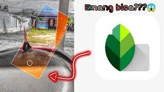 tutorial edit foto kekinian 3D frame di android