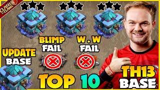 *AFTER UPDATE* TH13 BASE  BEST TH13 WAR BASE WITH LINK ANTI 2 STAR WAR BASE TH13 TH13 LEGEND BASE