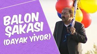 Şakacı Mustafa Karadeniz  - Balon Şakası Dayak Yiyor