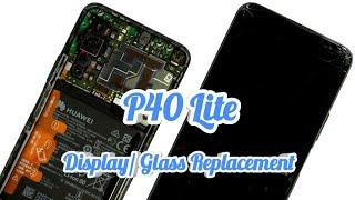 Huawei P40 Lite Glass Replacement   Huawei P40 Lite disassembly LCD replacement