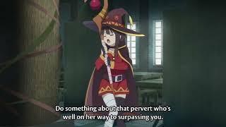 Megumin Enjoying her Staff High Quality  Anime Clips