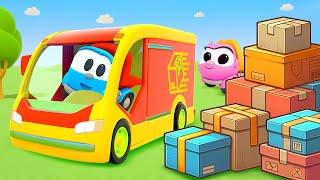 New episodes of Leo the Truck cartoons for kids. Leo builds new vehicles for kids.