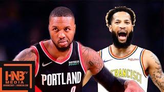 GS Warriors vs Portland Trail Blazers - Full Game Highlights  November 4 2019-20 NBA Season