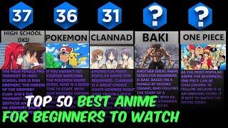 Top 50 Best Anime For Beginners To Watch