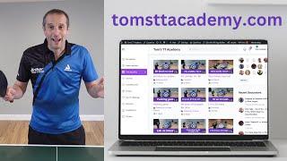 Want to improve at table tennis? Join Toms TT Academy