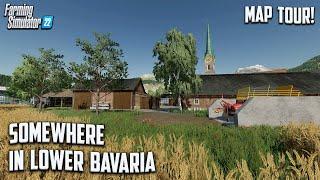 FS22 NEW GERMAN MOD MAP LOWER BAVARIA SOMEWHERE