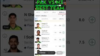 PAK vs NZ Dream 11 Team Prediction  Pakistan vs Newzealand Dream 11 Team  T20 World Cup 2022