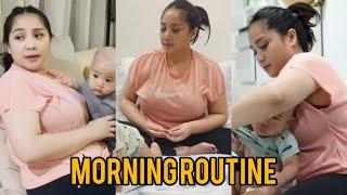 NAGITA HOT INFO  KEGIATAN MAMA GIGI DI PAGI HARI BERSAMA RAYYANZA NETIZEN  CANTIK & LUCUNYA