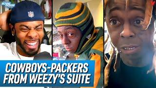 Lil Wayne reacts to Dallas Cowboys getting BLOWN OUT by his Packers  Richard Sherman Podcast