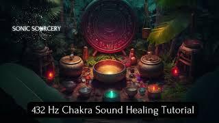Healing Frequencies in Ableton - 432 Hz Tesla Code Chakra Sound Healing Tutorial