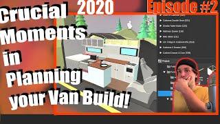 I built my van home on 3D software..  VanSpace 3D  Van Life Build Software