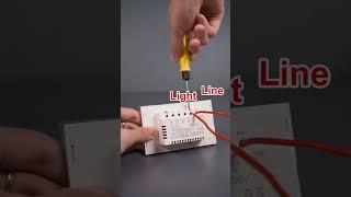 Suitable for all kinds of new decoration style smart switch for old houses no neutral wire required