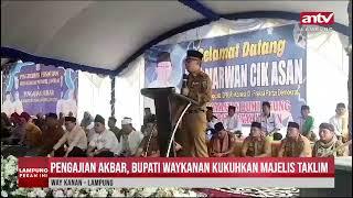 Pengajian Akbar Bupati Waykanan Kukuhkan Majelis Taklim