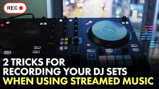 How To Record Streamed Music For A DJ Mix  2 Tricks