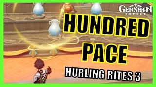 Hundred Pace Hurling Rites 3 - Genshin Impact