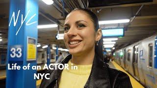 ACTING SCHOOL IN NEW YORK  auditions acting career update day in life in NYC