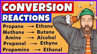 Conversion Reactions in Organic Chemistry  Important Conversions  Class 12