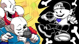 ВИТТЯ ПРОТИВ оКОСТИтельных БРАТИКОВ ► Friday Night Funkin vs. Skeleton Bros. Undertale