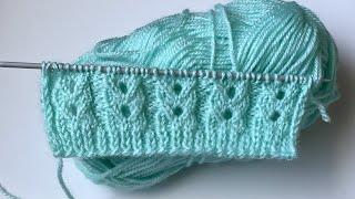 Knitting stitch pattern 🩵🩵for ladies cardigan 🩵🩵