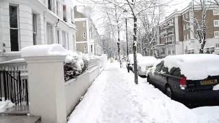 Snow in London - LX3 HD