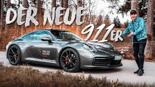 Porsche 911 Carrera 4S 992  Bergpass Action  Daniel Abt