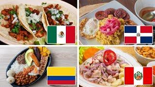 LA COMIDA TÍPICA DE CADA PAÍS DE LATINOAMÉRICA   ISO TOPS