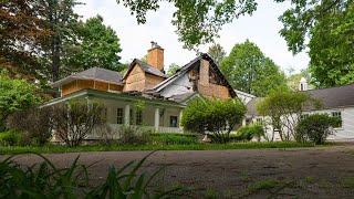 Exploring Collapsing Abandoned Mansion Left After Huge Fire