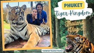 Tiger Kingdom Phuket  Thailand  Our Epic Adventure We Literally Got Goosebumps  Over The Seas