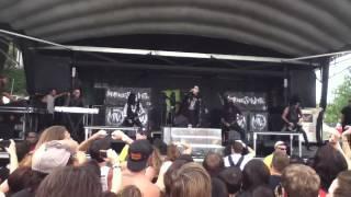 Motionlessinwhite Charlotte NC warp tour