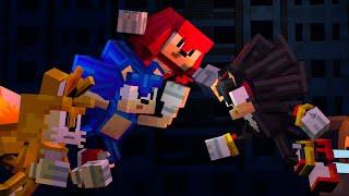 Sonic Movie 3 Trailer - Team Sonic vs Shadow - Minecraft Remake Animation