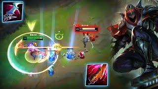 Rank 1 Zed  DESTROYING Master Elo - ZED vs DIANA  E.sub