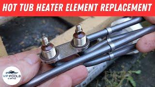 Hot Tub Heater Element Replacement  Hot Tub Heater Repair Do It Yourself  Hot Tub Heater Manifold