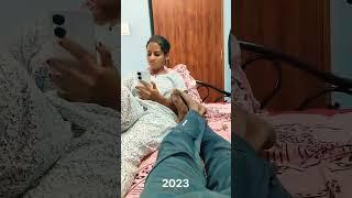 2 years transformation  2021 to 2023 #couple #trending #lazy_couple