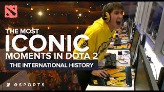 The Most ICONIC Moments in The International History Dota 2