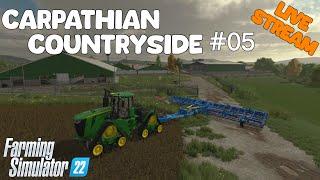 Lets Play Live  Carpathian Countryside  #05  Farming Simulator 22