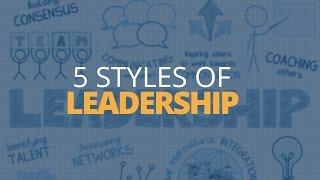 5 Different Types of Leadership Styles  Brian Tracy