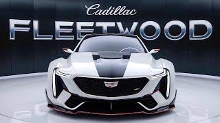 2025 Cadillac Fleetwood The Pinnacle of American Luxury Cars”
