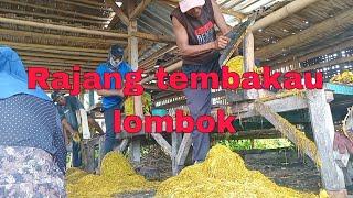 Proses rajang tembakau lombok PART 1